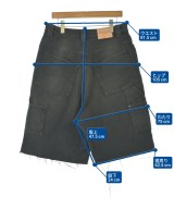 BALENCIAGA（バレンシアガ）ショートパンツ 黒 サイズ:M メンズ/2200672843051