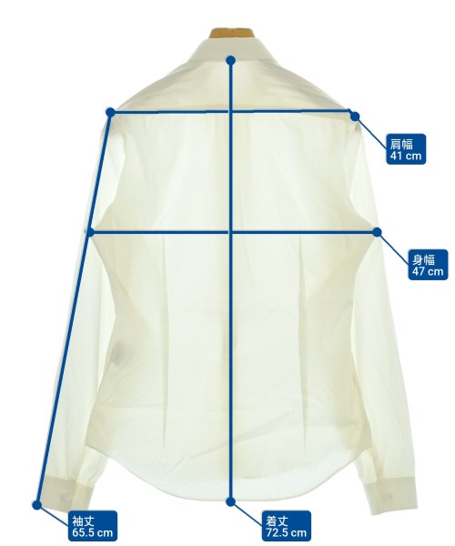 BALENCIAGA（バレンシアガ）カジュアルシャツ 白 サイズ:38(S位) メンズ/2200670387038