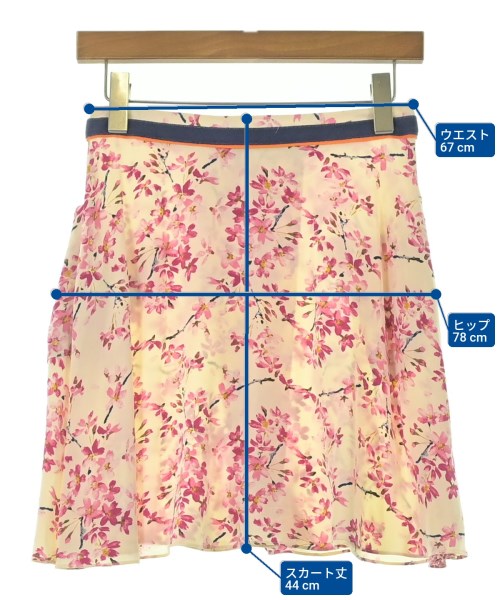 BALENCIAGA（バレンシアガ）ミニスカート ベージュ サイズ:36(XS位) レディース/2200670521043