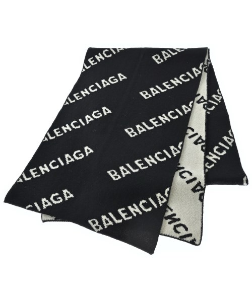 BALENCIAGA(バレンシアガ)マフラー 黒 サイズ:-/2200670452019
