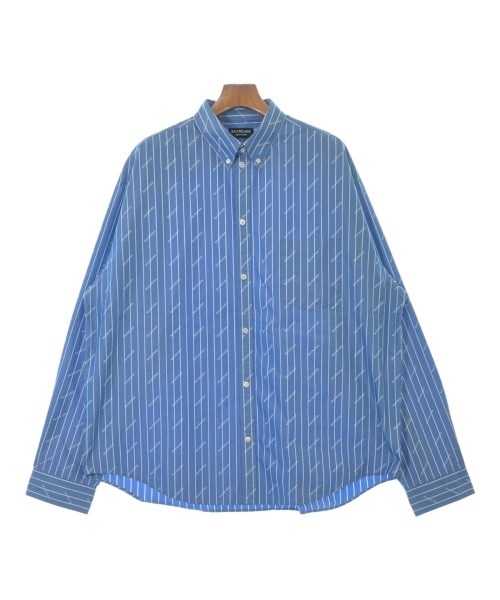 BALENCIAGA(バレンシアガ)カジュアルシャツ 青 サイズ:41(XL位)/2200670452040