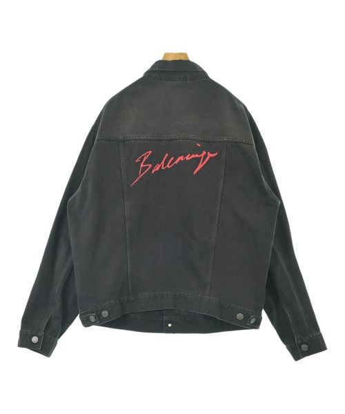 BALENCIAGA（バレンシアガ）デニムジャケット 黒 サイズ:36(M位) メンズ/2200677024011