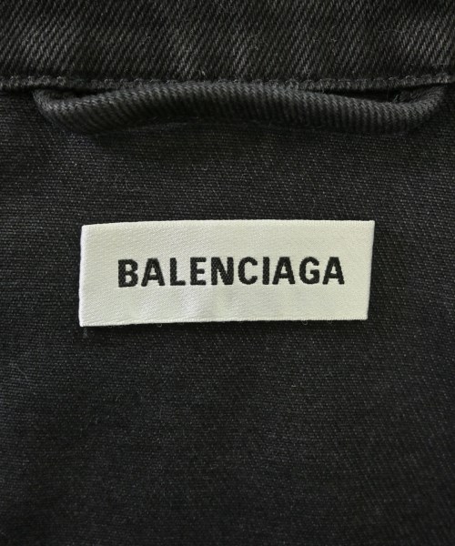 BALENCIAGA（バレンシアガ）デニムジャケット 黒 サイズ:36(M位) メンズ/2200677024011