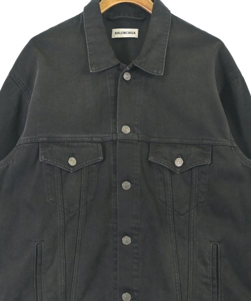 BALENCIAGA（バレンシアガ）デニムジャケット 黒 サイズ:36(M位) メンズ/2200677024011
