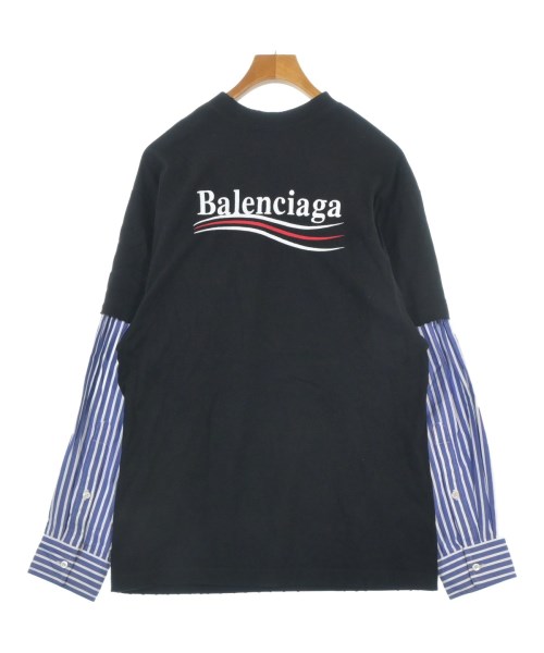 BALENCIAGA（バレンシアガ）Tシャツ・カットソー 黒 サイズ:L メンズ/2200677245010
