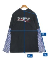 BALENCIAGA（バレンシアガ）Tシャツ・カットソー 黒 サイズ:L メンズ/2200677245010