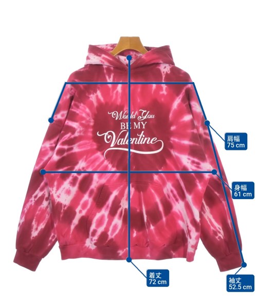 BALENCIAGA（バレンシアガ）パーカー 赤 サイズ:2(M位) メンズ/2200677799018