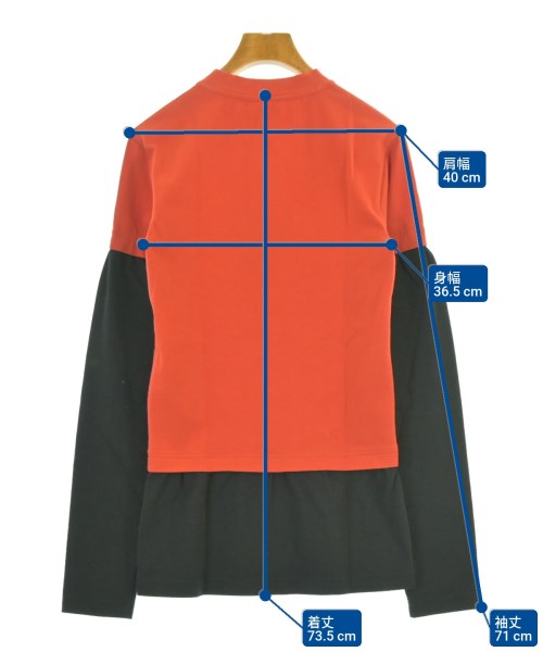 BALENCIAGA（バレンシアガ）Tシャツ・カットソー 赤 サイズ:XS レディース/2200677812038