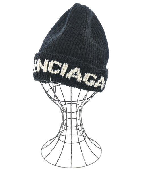 BALENCIAGA(バレンシアガ)ニットキャップ・ビーニー 黒 サイズ:-/2200677989327