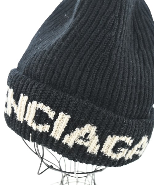 BALENCIAGA（バレンシアガ）ニットキャップ・ビーニー 黒 サイズ:- メンズ/2200677989327