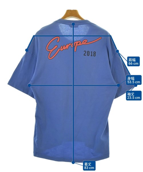 BALENCIAGA（バレンシアガ）Tシャツ・カットソー 青 サイズ:XS メンズ/2200678179048