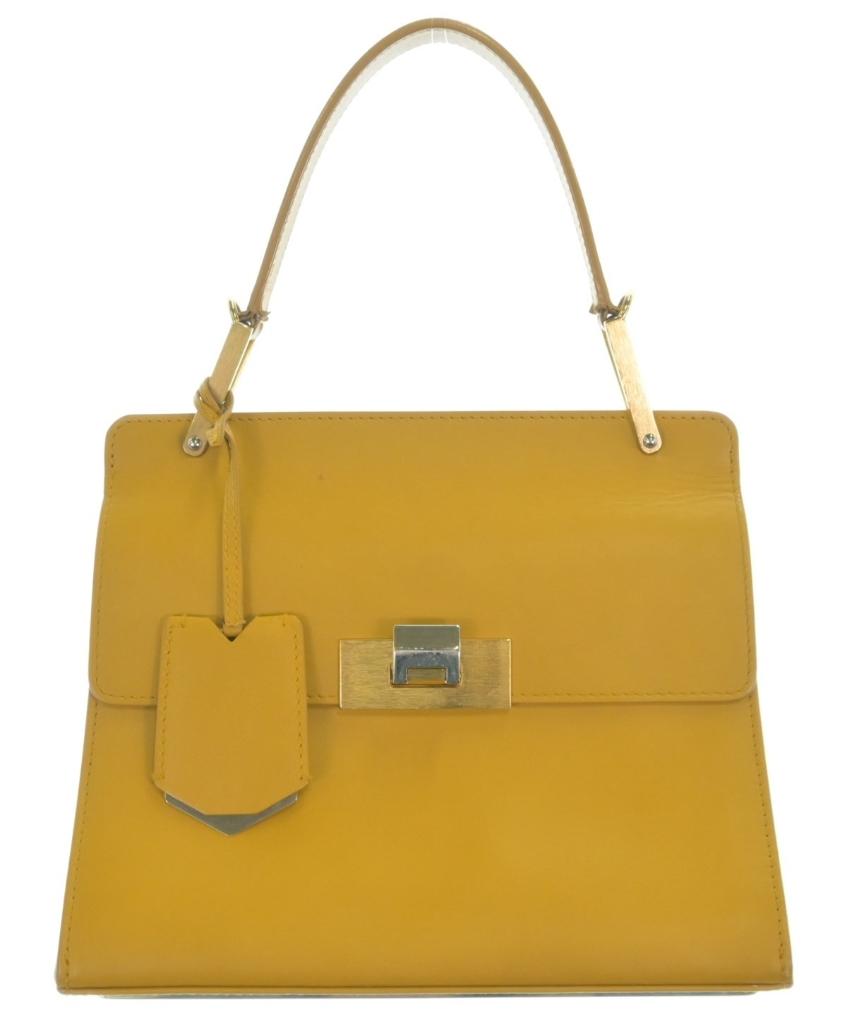 バレンシアガ 391571 ルディス 2WAY ハンドバッグ レザー イエロー BALENCIAGA（バレンシアガ） 中古 ハンドバッグ レディース ブランド