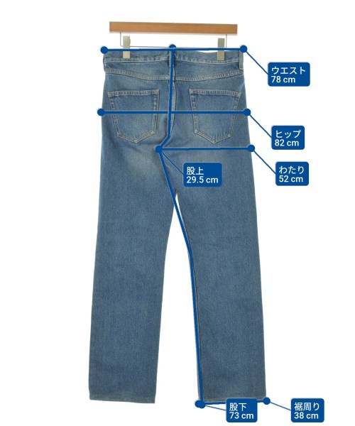 BALENCIAGA（バレンシアガ）デニムパンツ 青 サイズ:29(S位) メンズ/2200679102014