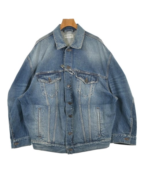 BALENCIAGA(バレンシアガ)デニムジャケット 青 サイズ:L/2200679320012