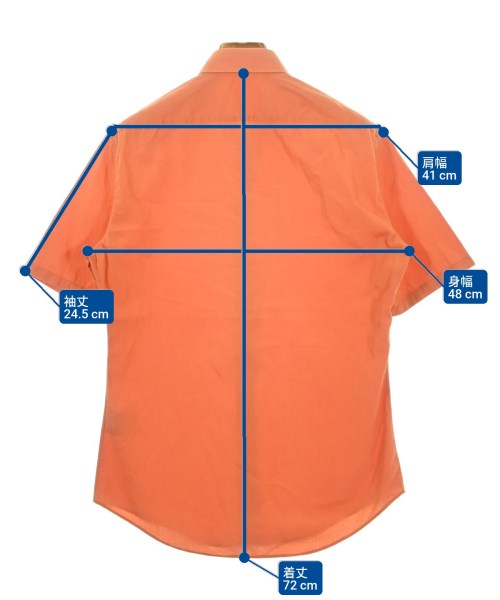 BALENCIAGA（バレンシアガ）カジュアルシャツ オレンジ サイズ:38(S位) レディース/2200679595014