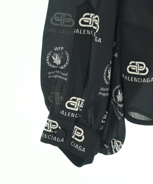 BALENCIAGA（バレンシアガ）ブラウス 黒 サイズ:34(XXS位) レディース/2200679604037