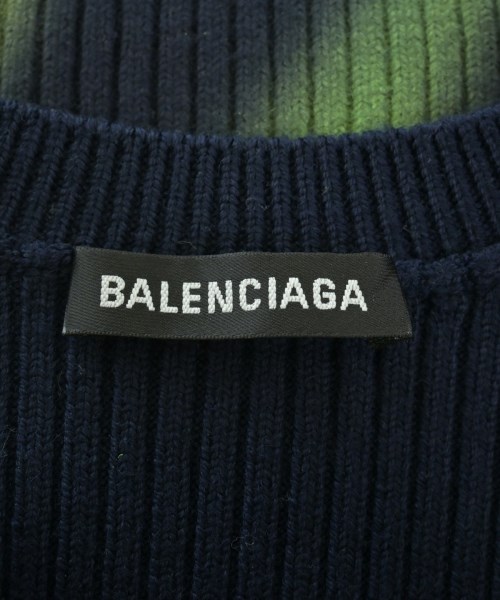 BALENCIAGA（バレンシアガ）ニット・セーター 紺 サイズ:XS メンズ/2200679935018
