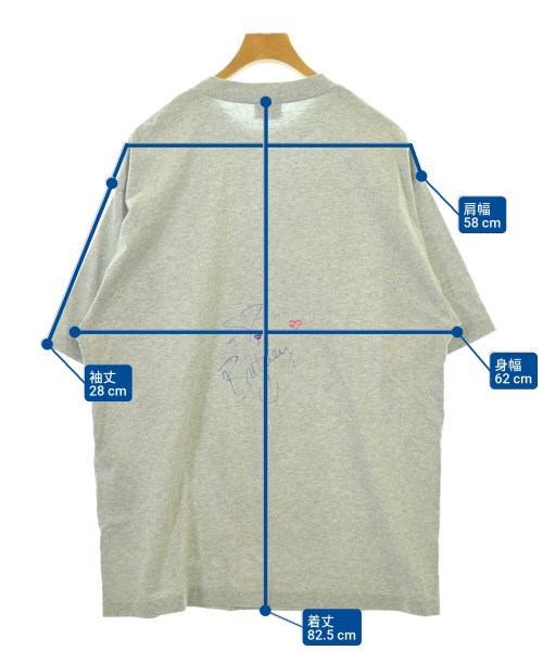 BALENCIAGA（バレンシアガ）Tシャツ・カットソー グレー サイズ:M メンズ/2200232883077