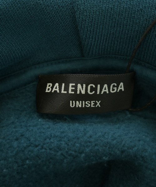 BALENCIAGA（バレンシアガ）パーカー 青 サイズ:4(XL位) メンズ/2200680037022