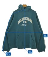 BALENCIAGA（バレンシアガ）パーカー 青 サイズ:4(XL位) メンズ/2200680037022