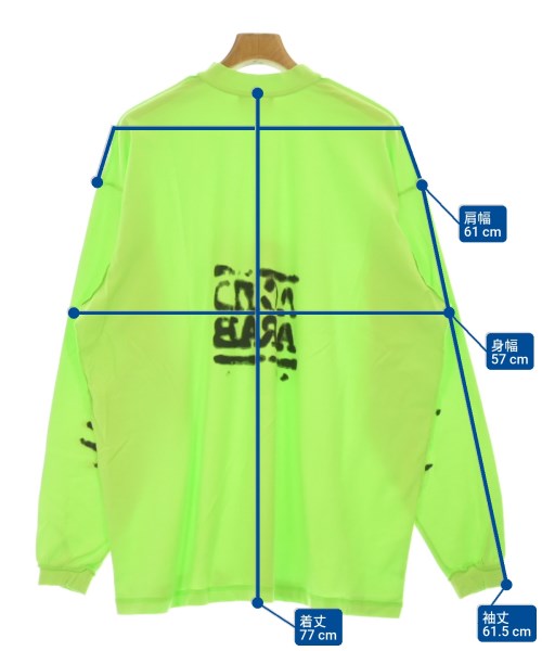 BALENCIAGA（バレンシアガ）Tシャツ・カットソー 緑 サイズ:L メンズ/2200680037046