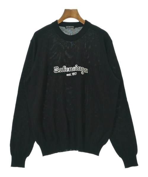 BALENCIAGA(バレンシアガ)ニット・セーター 黒 サイズ:M/2200680068088