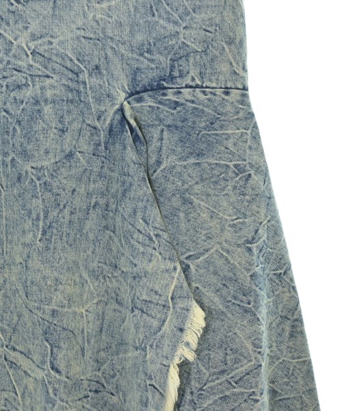 BALENCIAGA（バレンシアガ）ひざ丈スカート 青 サイズ:36(XS位) レディース/2200680068101