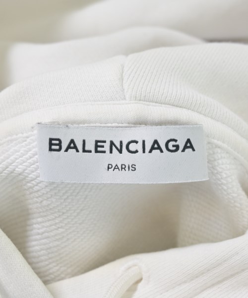 BALENCIAGA（バレンシアガ）パーカー 白 サイズ:L メンズ/2200680402011