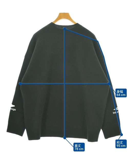 BALENCIAGA（バレンシアガ）ニット・セーター 黒 サイズ:XXS メンズ/2200680492050