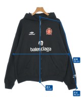 BALENCIAGA（バレンシアガ）パーカー 黒 サイズ:S メンズ/2200680492104
