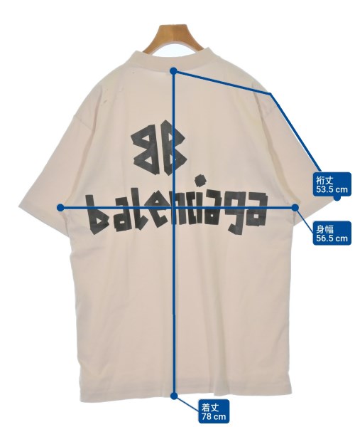 BALENCIAGA（バレンシアガ）Tシャツ・カットソー ベージュ サイズ:S メンズ/2200680492135