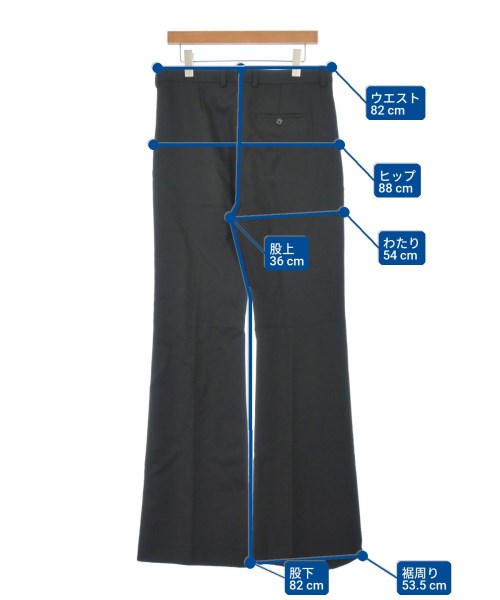 BALENCIAGA（バレンシアガ）スラックス 黒 サイズ:S メンズ/2200680514042