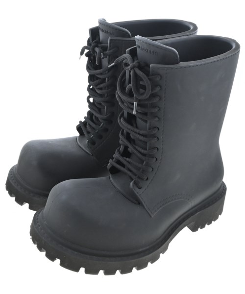 BALENCIAGA(バレンシアガ)ブーツ 黒 サイズ:EU40(25cm位)/2200680574022