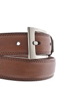 BALENCIAGA（バレンシアガ）ベルト 茶 サイズ:90-36 メンズ/2200677330198