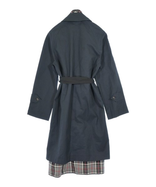 BALENCIAGA（バレンシアガ）ステンカラーコート 紺 サイズ:36(S位) メンズ/2200680681010