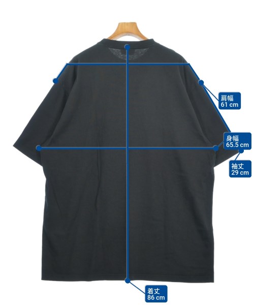 BALENCIAGA（バレンシアガ）Tシャツ・カットソー 黒 サイズ:L メンズ/2200680711014