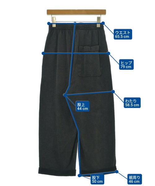 BALENCIAGA（バレンシアガ）スウェットパンツ 黒 サイズ:XXS メンズ/2200677533131