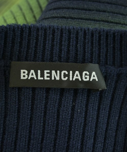 BALENCIAGA（バレンシアガ）ニット・セーター 紺 サイズ:XS メンズ/2200681213029