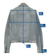 BALENCIAGA（バレンシアガ）デニムジャケット 青 サイズ:46(M位) メンズ/2200676573091