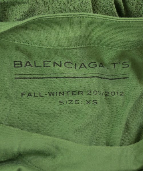 BALENCIAGA（バレンシアガ）Tシャツ・カットソー 緑 サイズ:XS メンズ/2200676573541