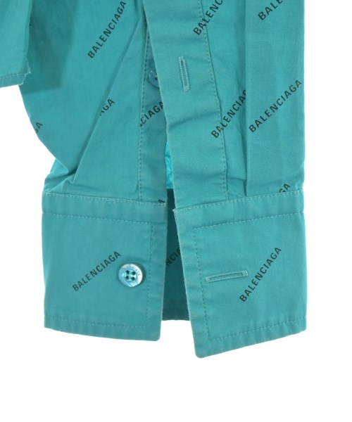 BALENCIAGA（バレンシアガ）カジュアルシャツ 青 サイズ:37(S位) レディース/2200678210048
