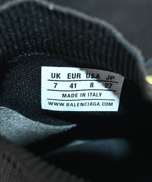 BALENCIAGA（バレンシアガ）スニーカー 黒 サイズ:27cm メンズ/2200693776093