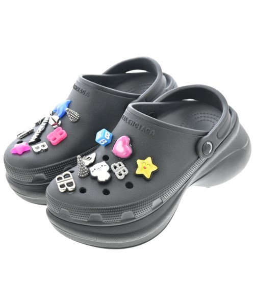 BALENCIAGA(バレンシアガ)サンダル 黒 サイズ:EU37(23.5cm位)/2200693874508