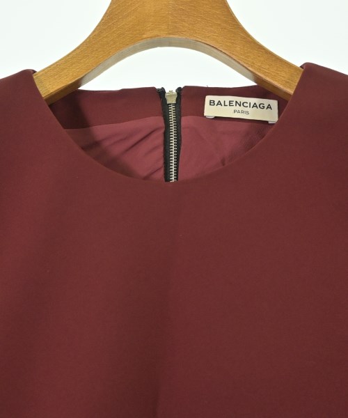 BALENCIAGA（バレンシアガ）ブラウス 赤 サイズ:36(XS位) レディース/2200693991175