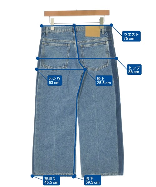 BALENCIAGA（バレンシアガ）デニムパンツ 紺 サイズ:34(XS位) レディース/2200694316076