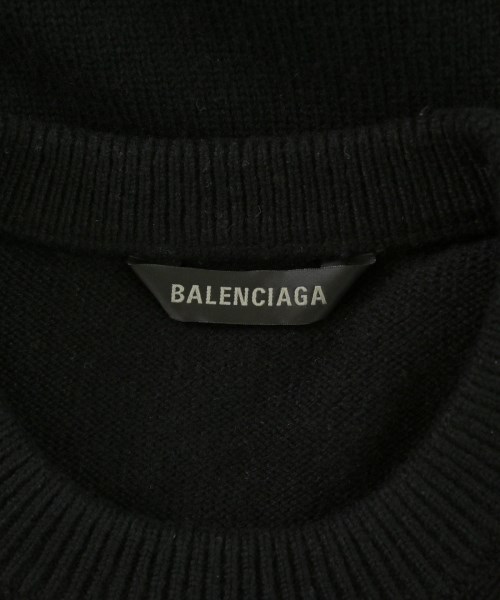 BALENCIAGA（バレンシアガ）ニット・セーター 黒 サイズ:L メンズ/2200694542024