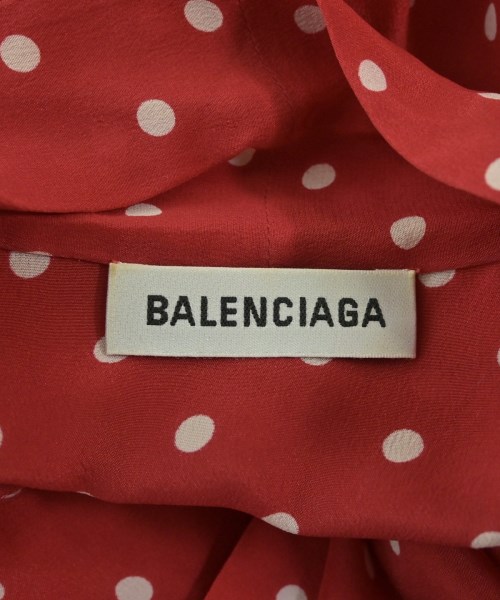 BALENCIAGA（バレンシアガ）カジュアルシャツ 赤 サイズ:34(XXS位) レディース/2200694570041