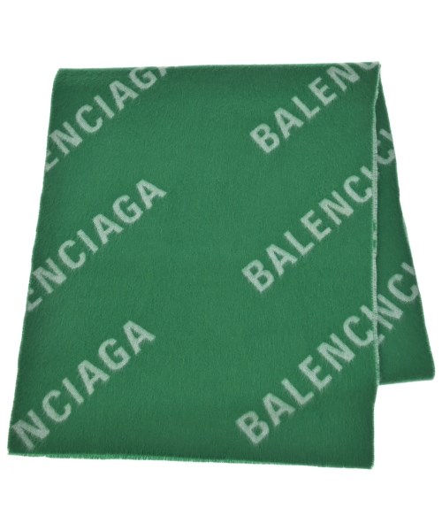BALENCIAGA(バレンシアガ)マフラー 緑 サイズ:-/2200694193042