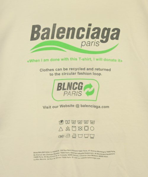 BALENCIAGA（バレンシアガ）Tシャツ・カットソー 白 サイズ:XXS メンズ/2200694754045