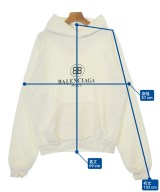 BALENCIAGA（バレンシアガ）パーカー 白 サイズ:L メンズ/2200695822088